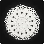 شاسی بک لایت خورشیدی طرح شقایق