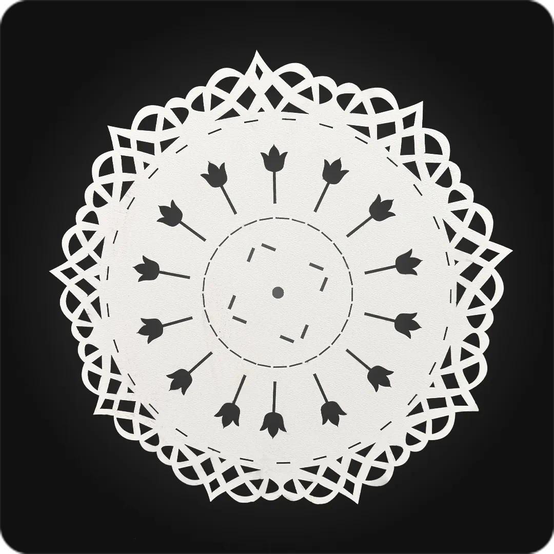 شاسی بک لایت خورشیدی طرح شقایق