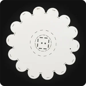 شاسی بک لایت خورشیدی طرح گلبرگ