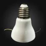 سر پیچ قیفی لامپ دست ساز